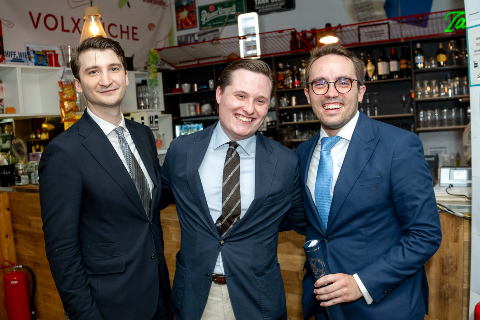 Fabio Bonamore, Yannic Haimeder, Benjamin Frormann © Katharina Schiffl