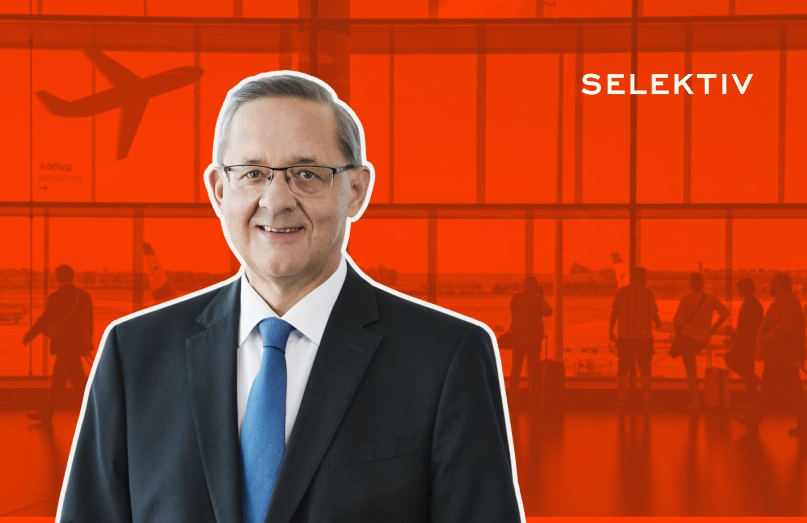 Günther Ofner ist Vorstandsdirektor der Flughafen Wien AG und Aufsichtsratspräsident der ÖBAG © Flughafen Wien AG / Montage: Selektiv