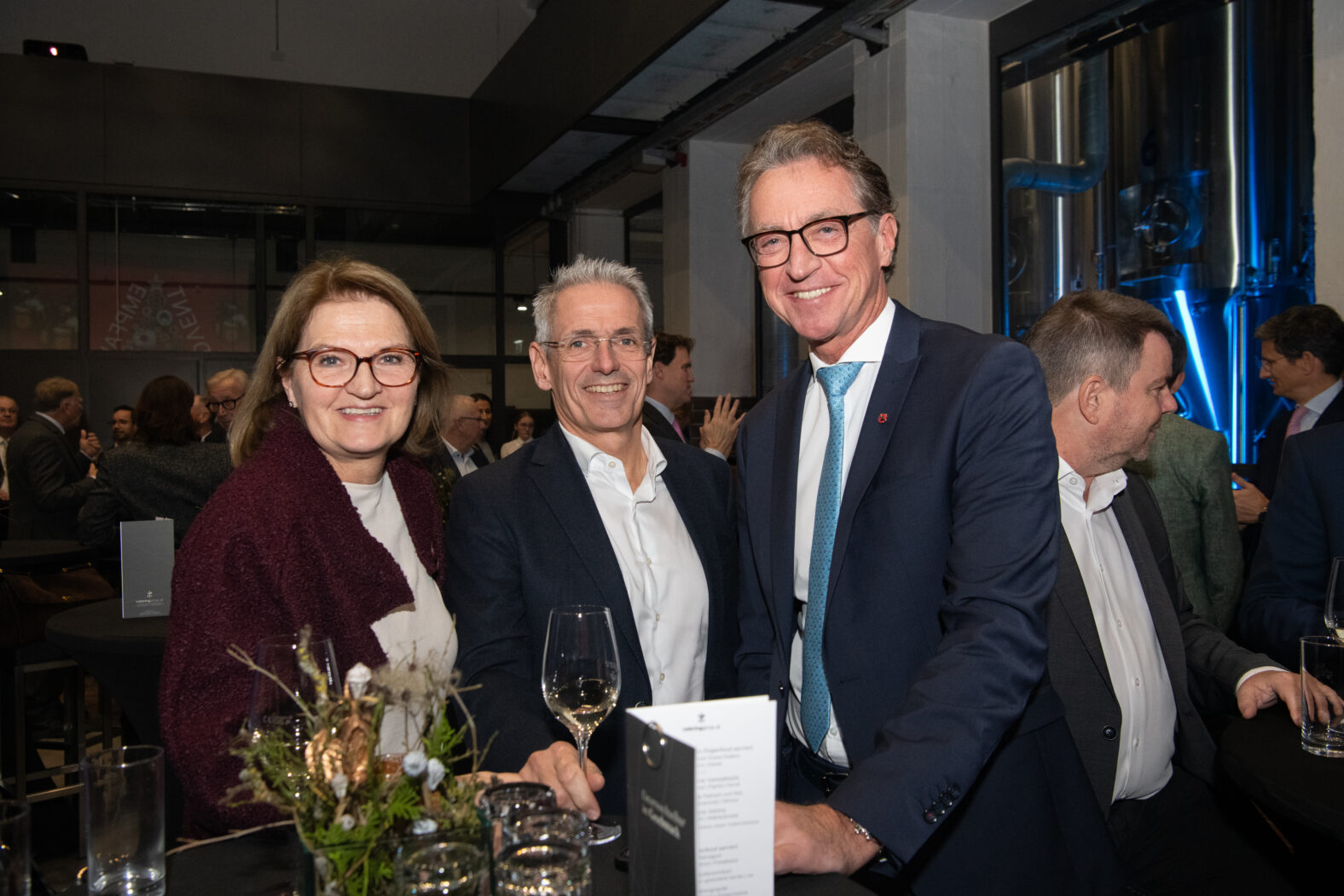 Gertrude Schatzdorfer-Wölfel (Schatzdorfer Gerätebau GmbH), Horst Felbermayr (Felbermayr Holding GmbH), Leonhard Schitter (Energie AG Oberösterreich)