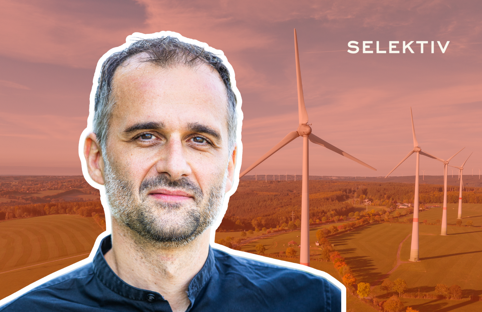 Florian Maringer ist Geschäftsführer der IG Windkraft © Astrid Knie | Montage: Selektiv