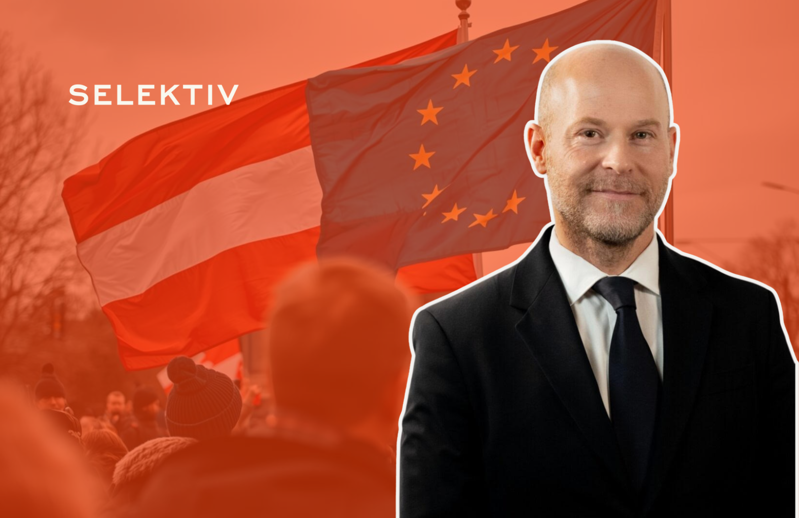 Paul Schmidt ist Generalsekretär der Österreichischen Gesellschaft für Europapolitik © ÖGfE | Montage: Selektiv