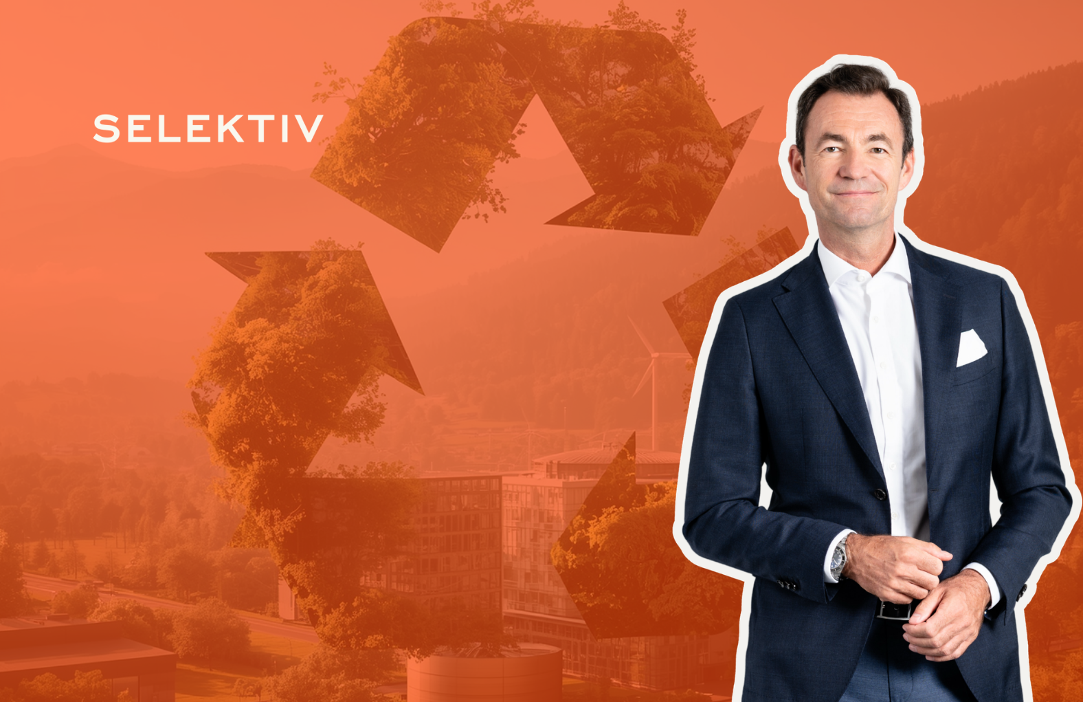 Harald Hauke ist Vorstandssprecher der Altstoff Recycling Austria AG (ARA) © ARA/Daniel Willinger