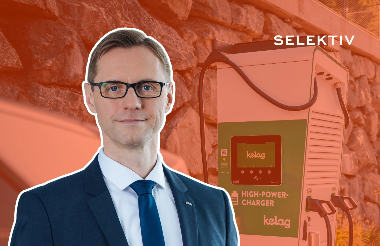 Danny Güthlein ist Vorstand der Kärntner Elektrizitäts-Aktiengesellschaft (KELAG) © KELAG | Montage: Selektiv