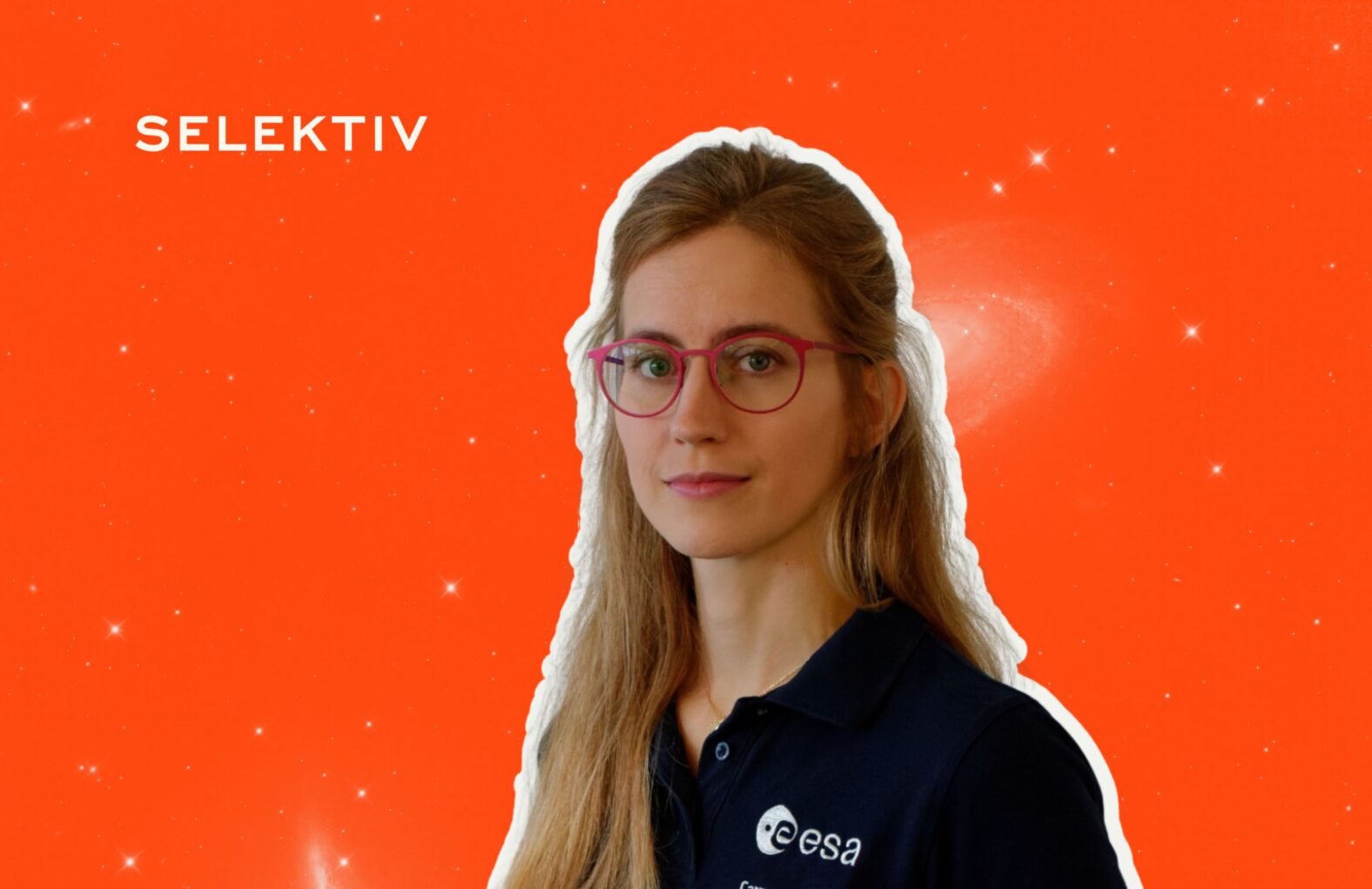 Carmen Possnig ist österreichische Medizinerin und ESA-Ersatzastronautin © Possnig / ESA / Montage: Selektiv